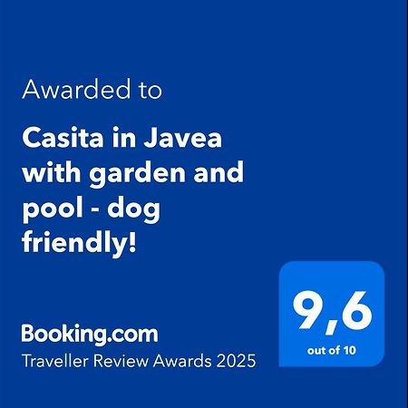 Casita In Javea With Garden And Pool - Dog Friendly! Екстер'єр фото